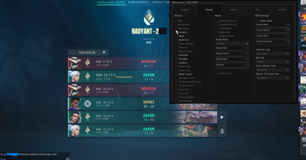 VALO-VGC 私人極致暴力 | 解鎖皮膚 解鎖吊飾 第三人稱